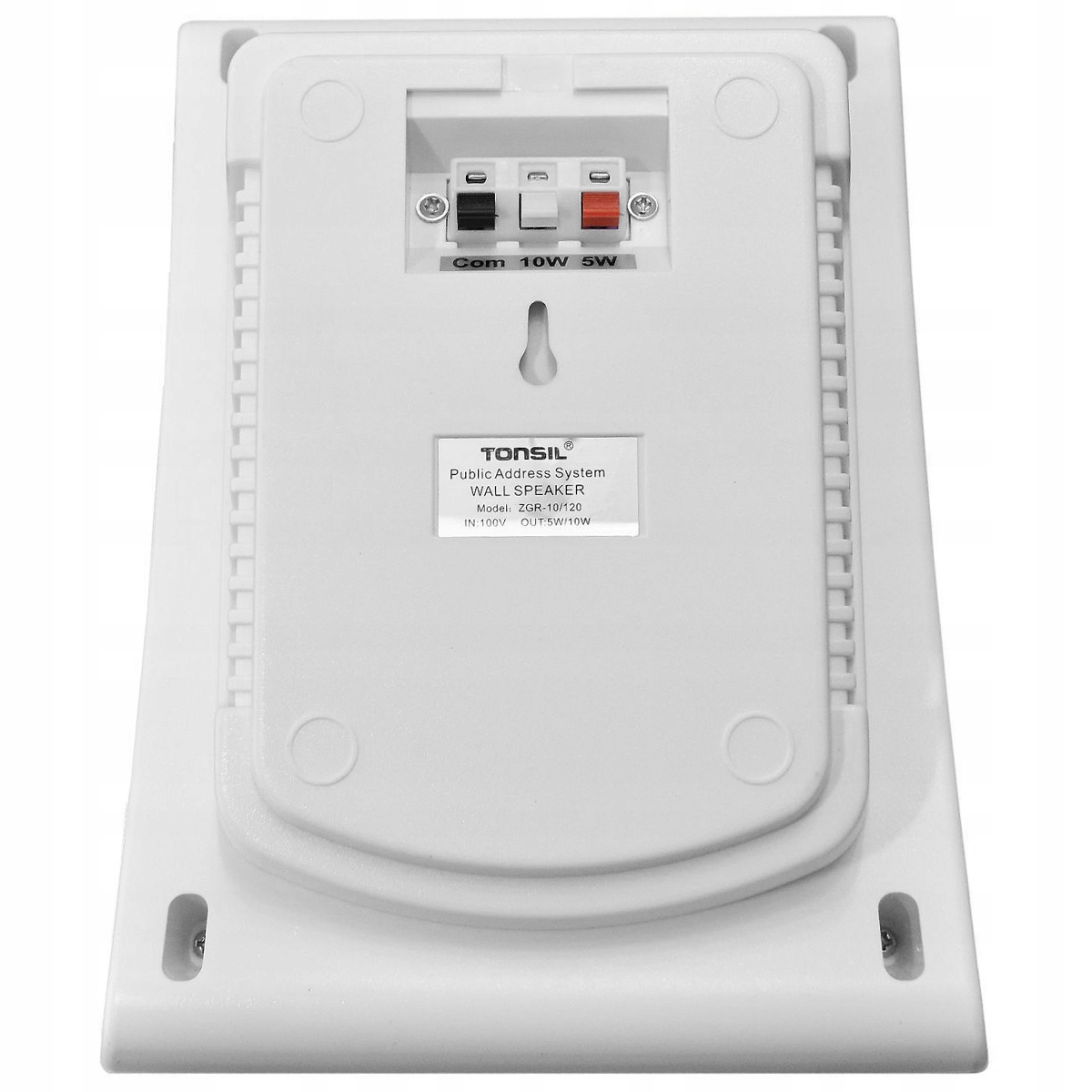 GŁOŚNIK WEWNĘTRZNY ŚCIENNY TONSIL ZGR 10/120 100V Kod producenta ZGR 10/120