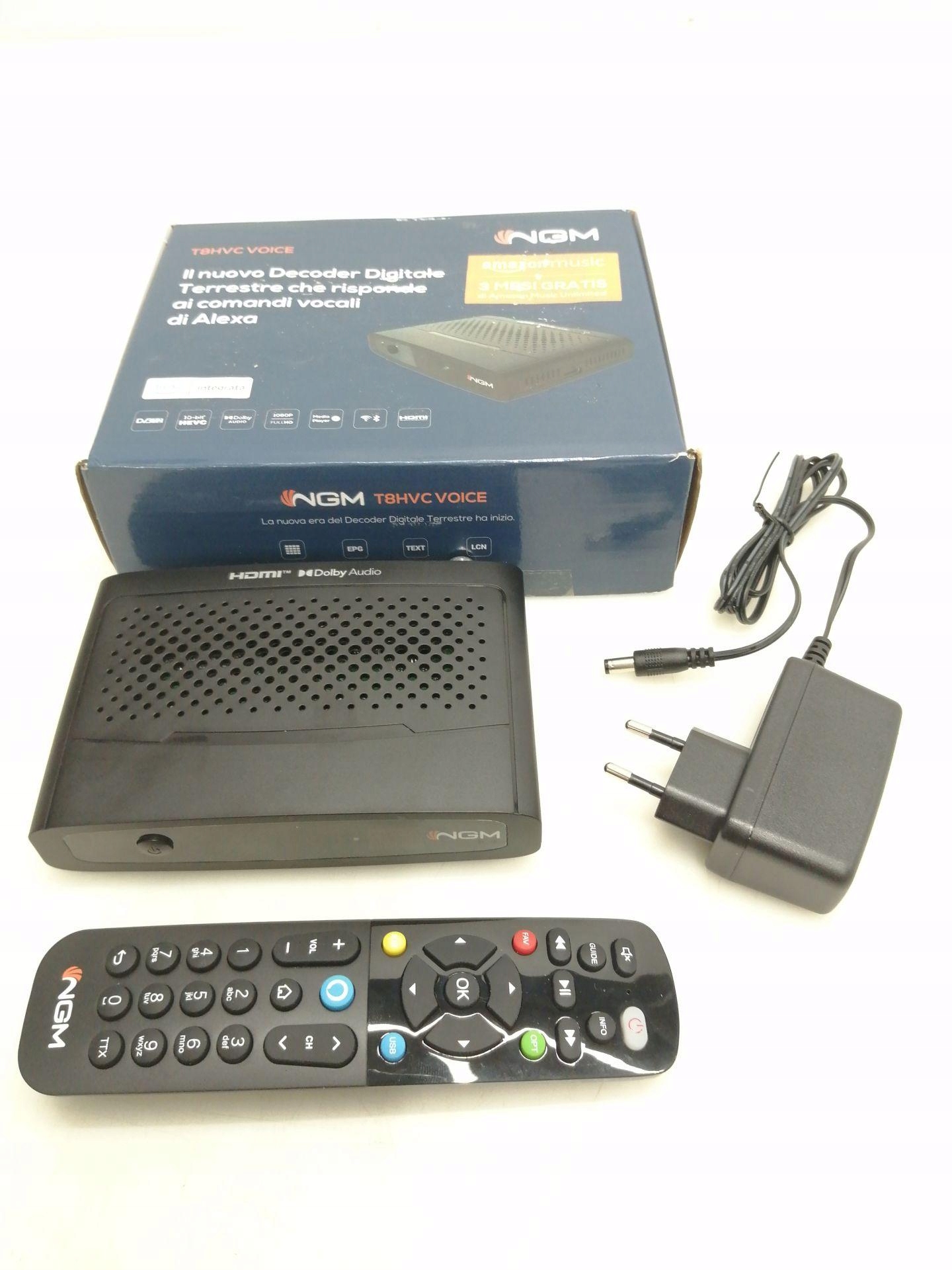 TUNER DVB-T2 NGM T8HVC H.265 HEVC Marka inna