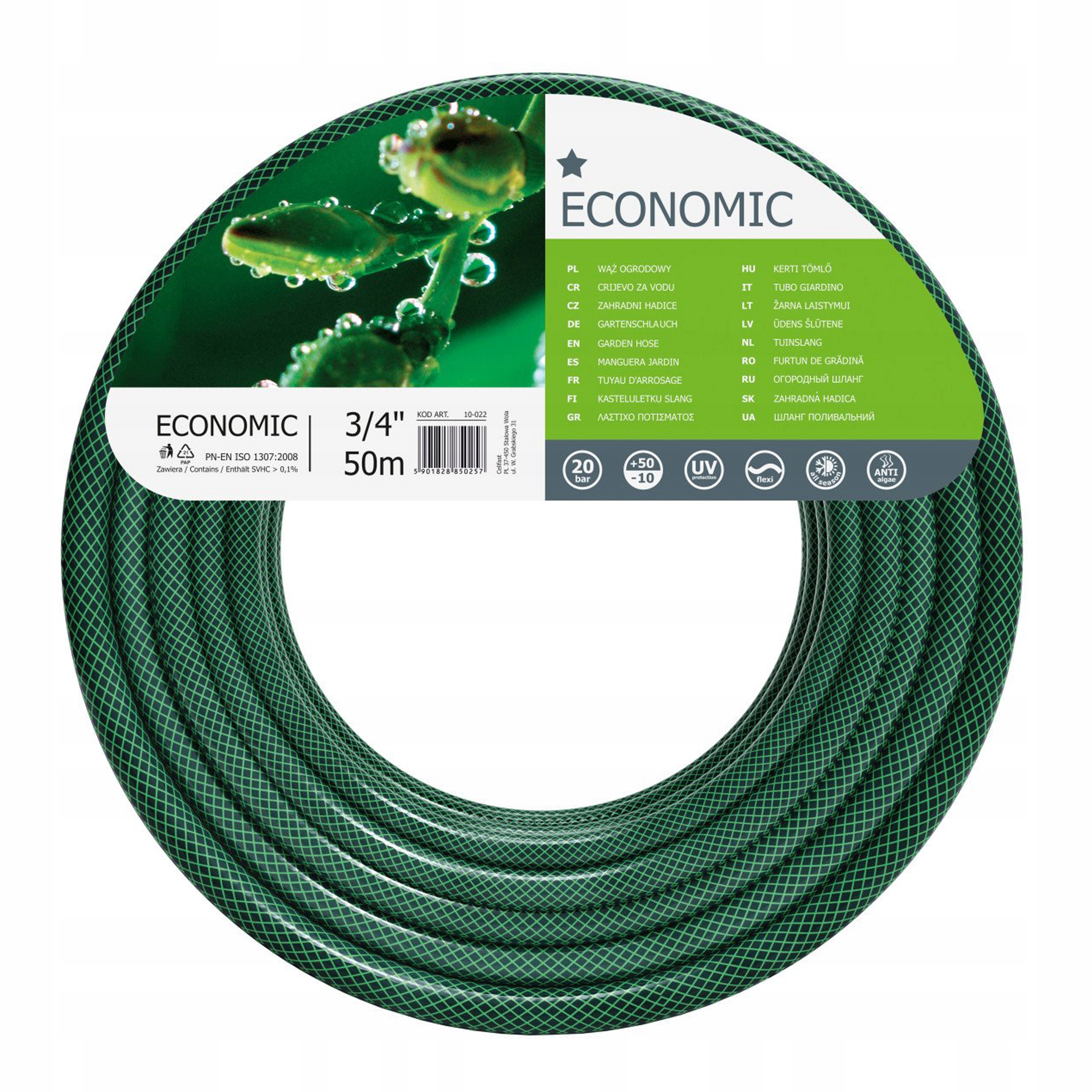 

Cellfast wąż ogrodowy Economic 3/4" 50m