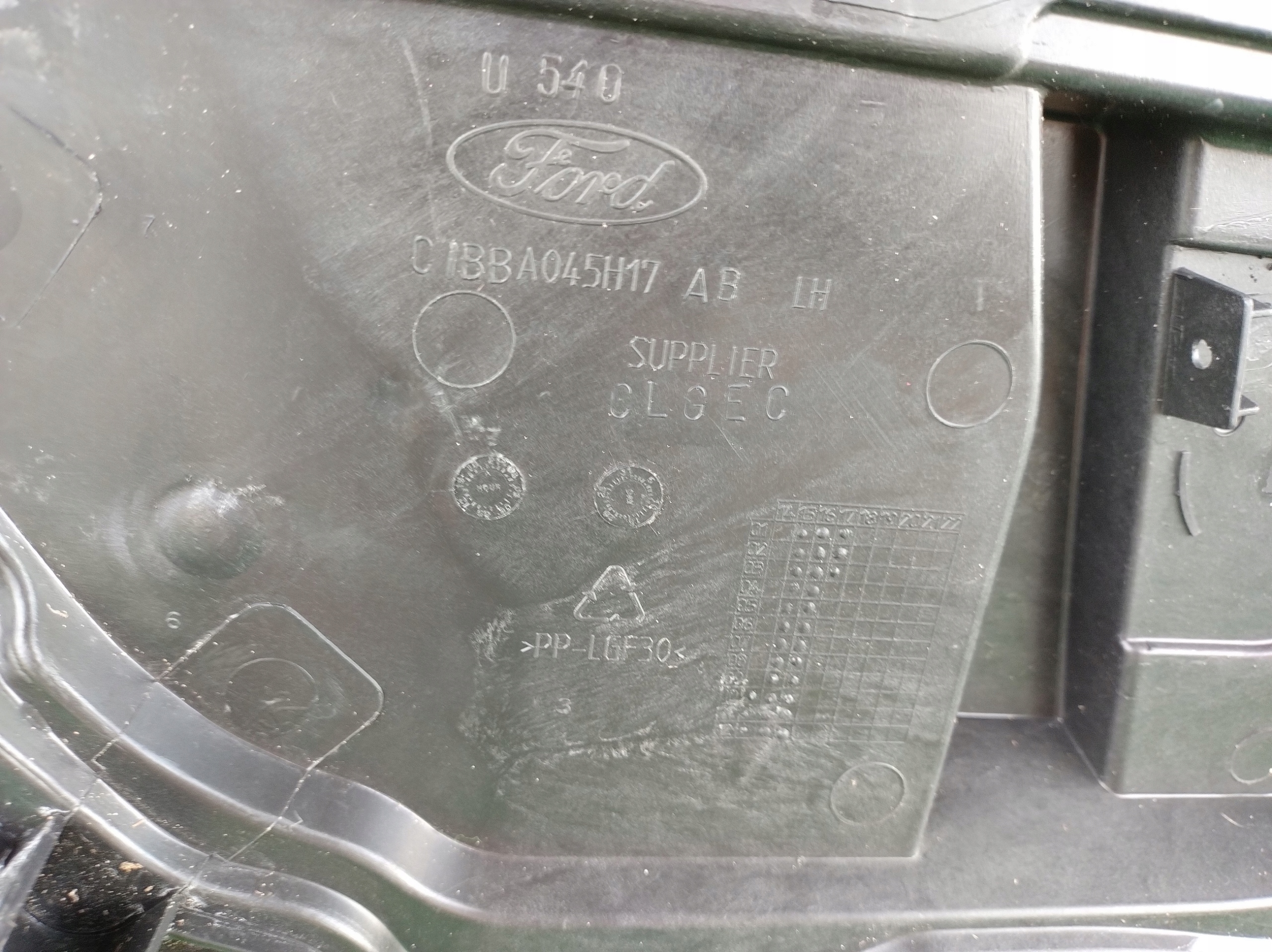 FORD FIESTA MK7 5D support door left front PROWADNICA pillar K64/070