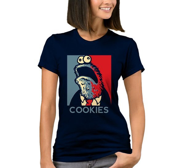 

Koszulka damska no cookie monster prezent S