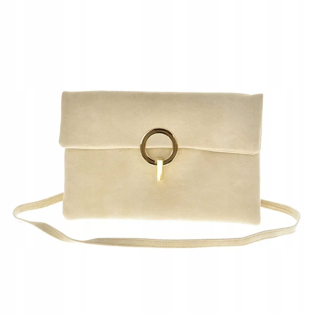 Dámská kabelka psaníčko Laura Biaggi LA-1201 béžová/suede