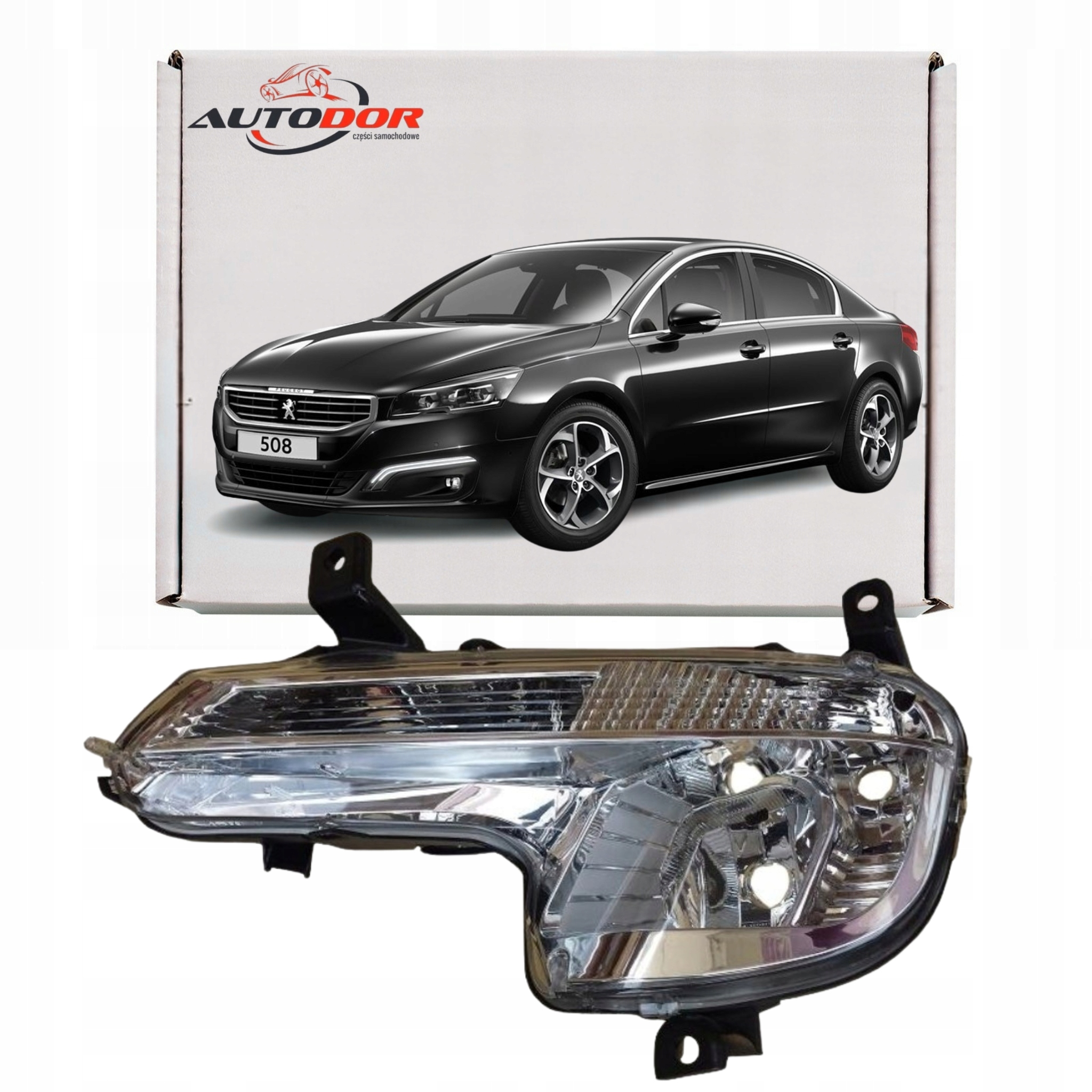Peugeot 508 A 2010-2018 Halogenová Mlhová Lampa Přední Levá Nová 6208W2
