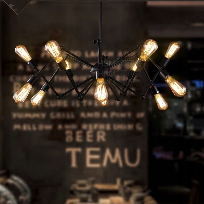 LAMPA SUFITOWA WISZĄCA APP258-12C METAL INDUSTRIAL Marka TOOLIGHT