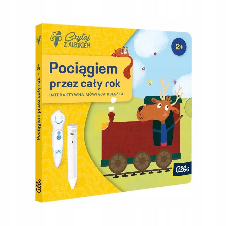 Czytaj z Albikiem Pociągiem przez cały rok NOWOŚĆ' 24