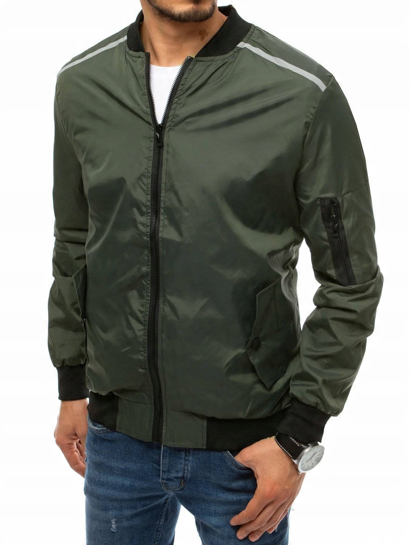 

Kurtka Męska Przejściowa Bomber tx3684 - XL