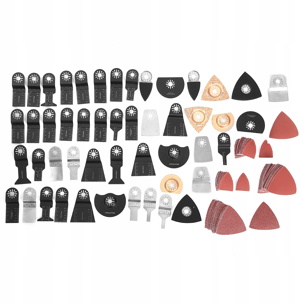 Sada Ponorných Pilový List Pro Multifunkční Nářadí 10-87mm 200 Kusů