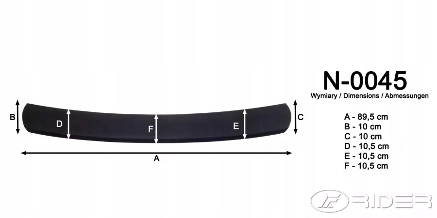 Vw Golf VII Variant 2012-16 nakładka na zderzak Typ samochodu Samochody osobowe