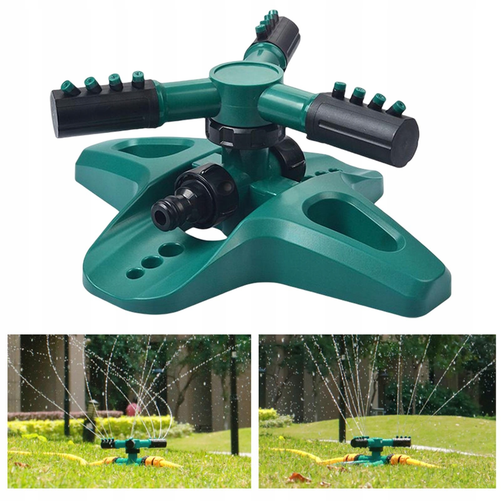 System nawadniania zraszaczy trawnika Automatyczna dysza do trawnika na zie Długość 26 cm
