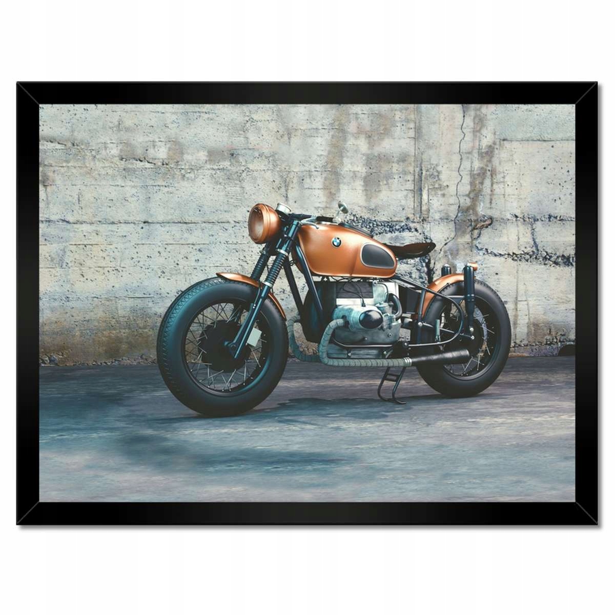 Plakáty v rámu 40x30 Motocykl Bmw Motor