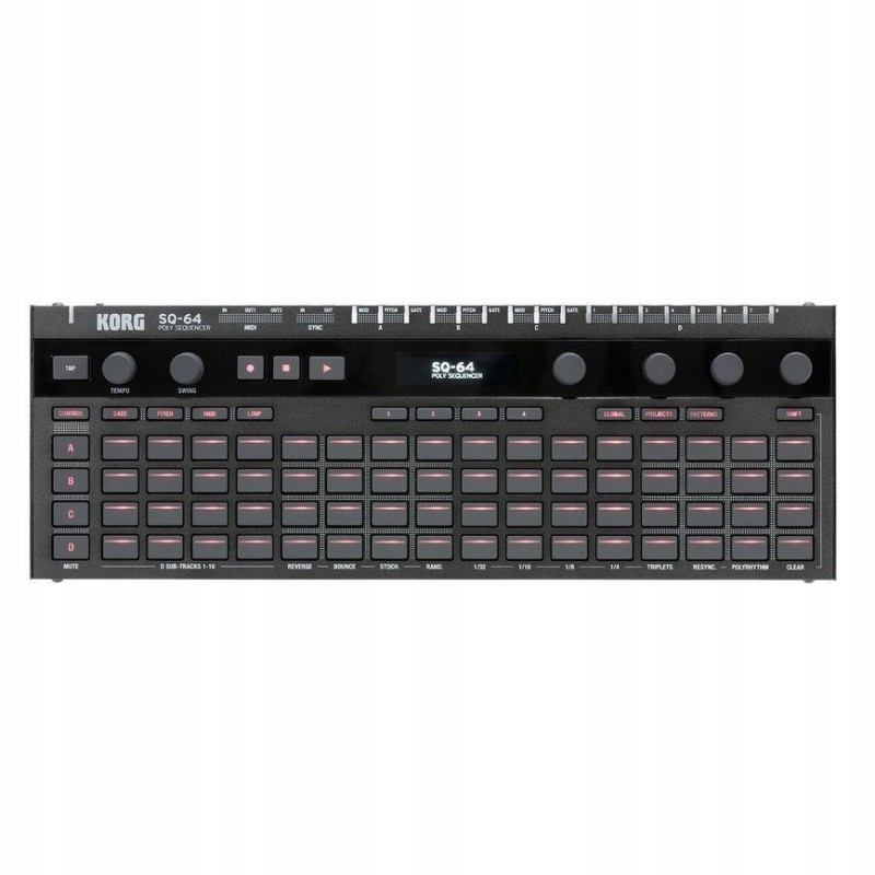 Korg SQ-64 – krokový sekvencer
