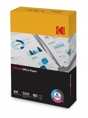 

Papier ksero A4 Kodak 80g/m2 ryza 500 arkuszy