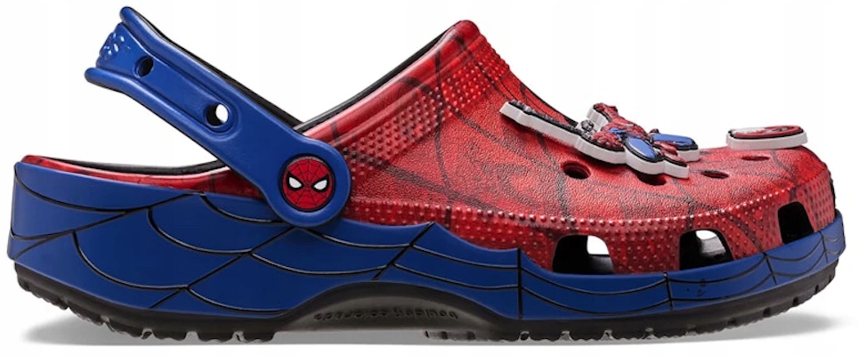 Nazouváky Crocs Classic Spiderman Web Clog M11 45,5 Multi