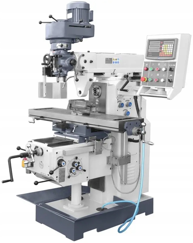 Фрезерный станок сверлильный станок 1370X320 шпиндель вертикальный уровень самовсасывания показания цифр.
