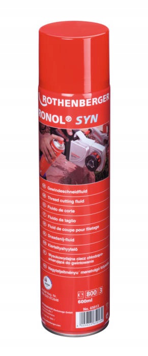 Rothenberger syntetický závitovací olej Ronol Syn sprej 600 ml 65013