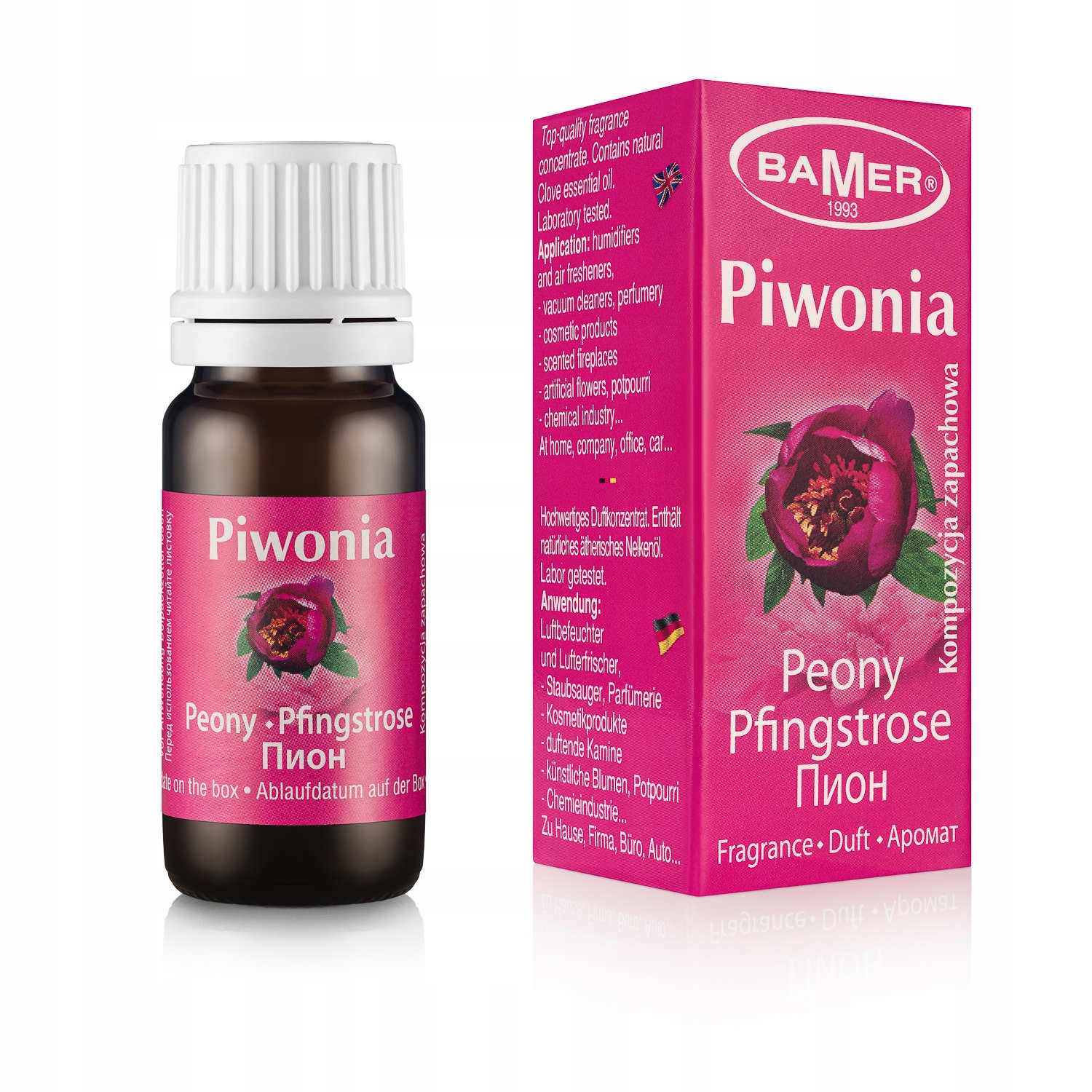 

Olejek zapachowy Piwonia 7ml