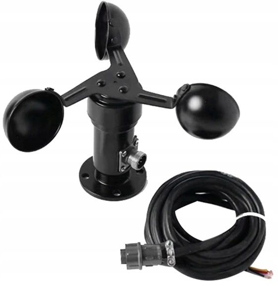 Czujnik prędkości wiatru 0-30 m/s aneometr 0-10VDC