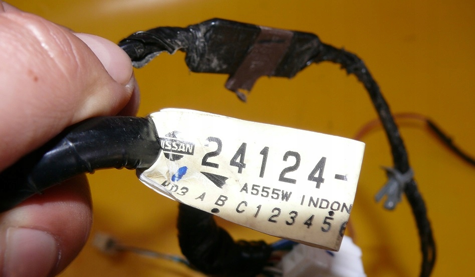 wiring door right front NISSAN QUEST III