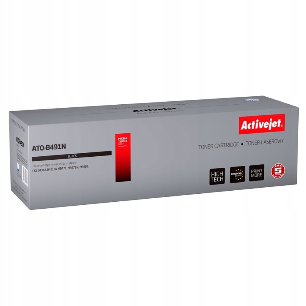 Activejet toner pro Oki 44917602 new ATO-B491N