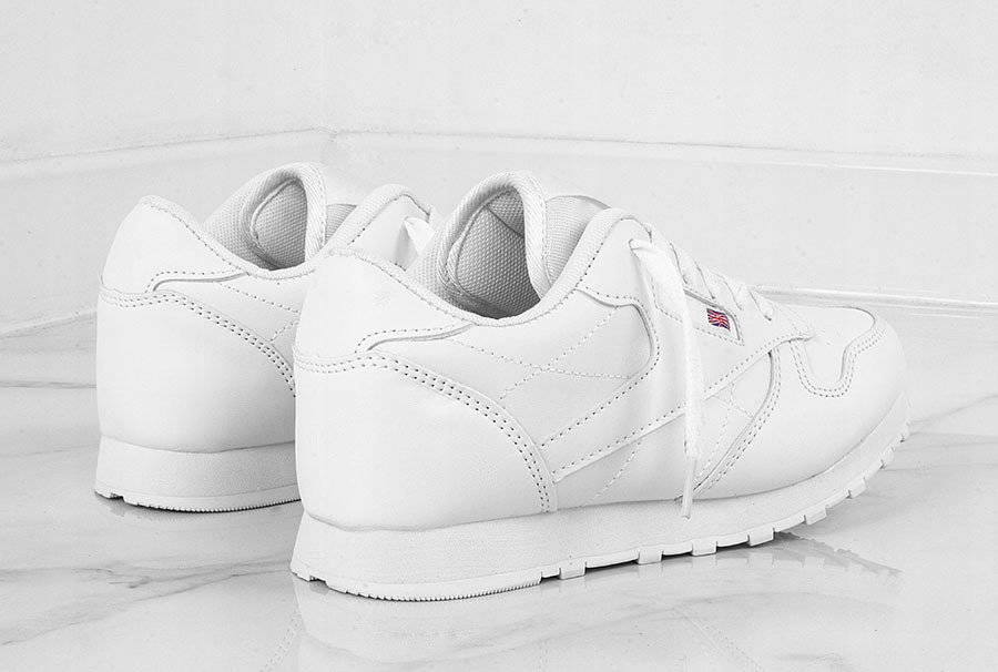 4603 BIAŁE SKÓRZANE SPORTOWE ADIDASY CLASSIC 37 Płeć kobieta