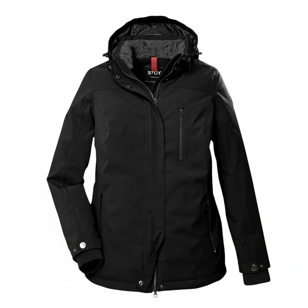 Kurtka Outdoor Stoy Stw 1 Damska Czarna 44 L