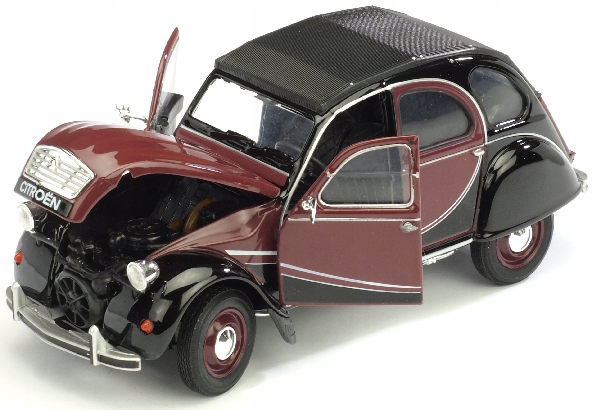 

Metalowe Auto Model Citroen 2CV 6 Charleston Welly