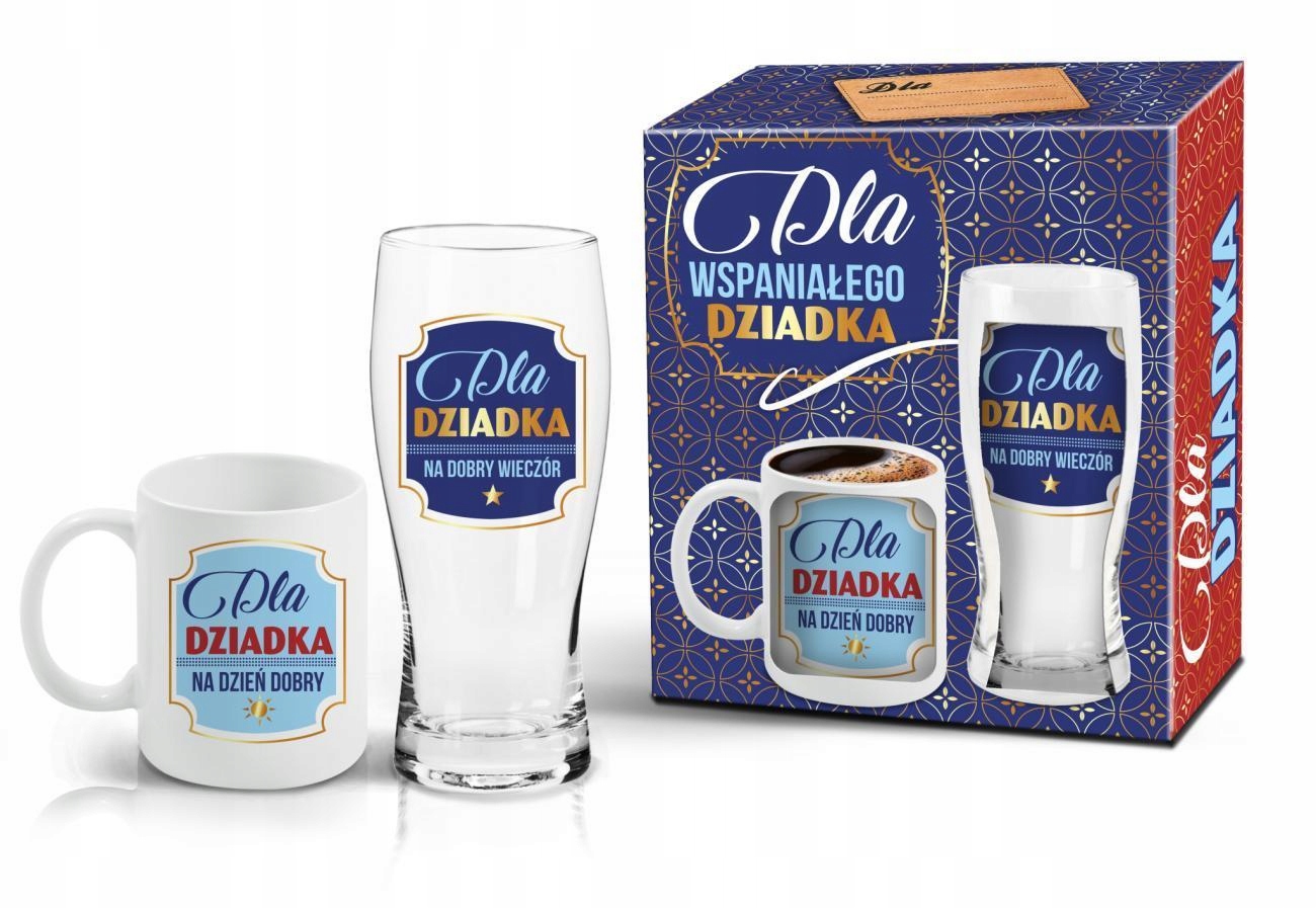 

Zestaw Dla Dziadka Kubek Pokal