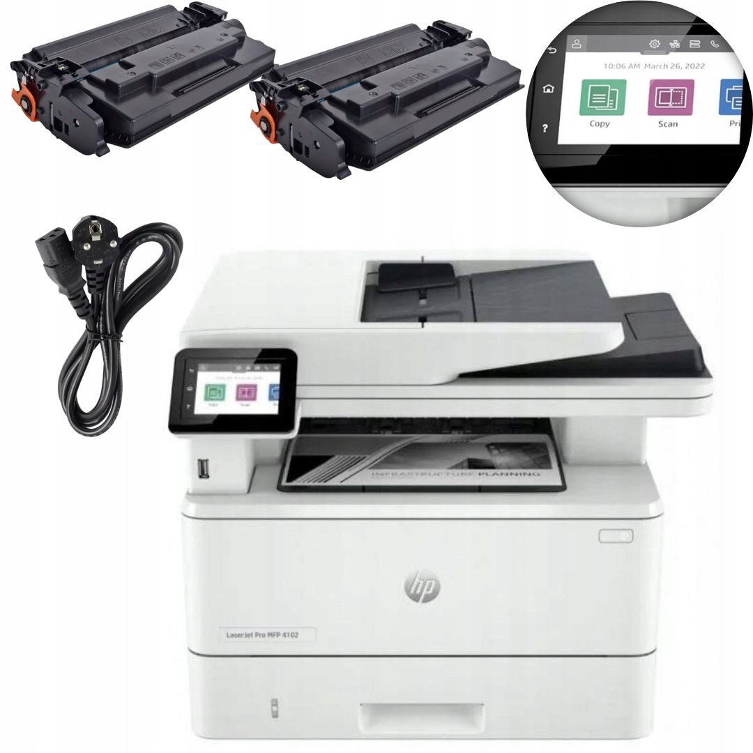 Laserová multifunkční tiskárna Hp LaserJet Pro Mfp 4102fdn +2 tonery 149X