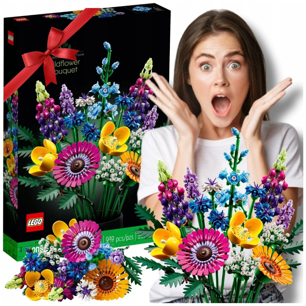 Klocki Lego Icons Bukiet Z Kwiatów Polnych 10313 Mamy Dzień Matki