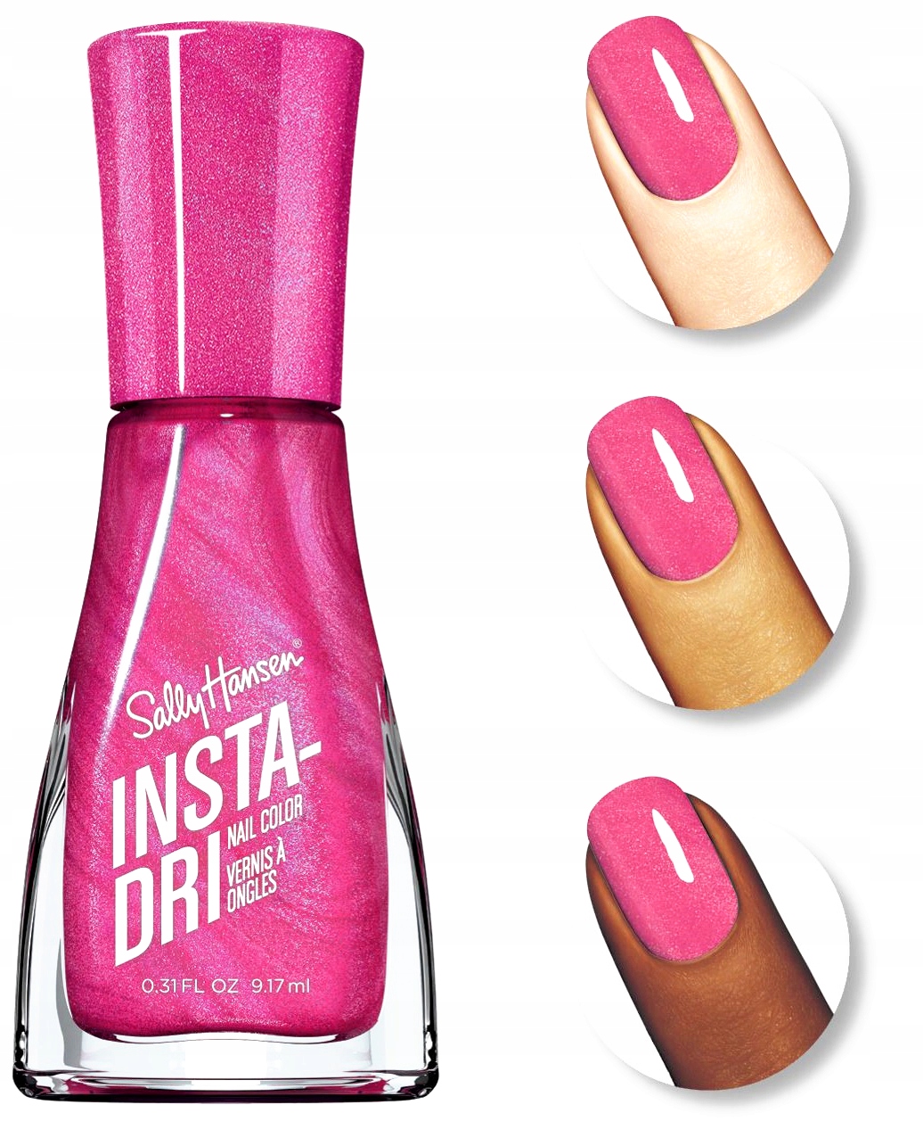 

Sally Hansen Insta Dri Lakier Flashy Fuchsia 303