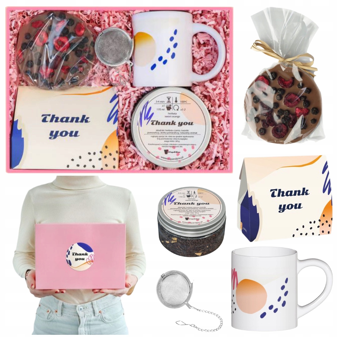 Levně Dárková sada Box, poděkování svědkyni kmotrů