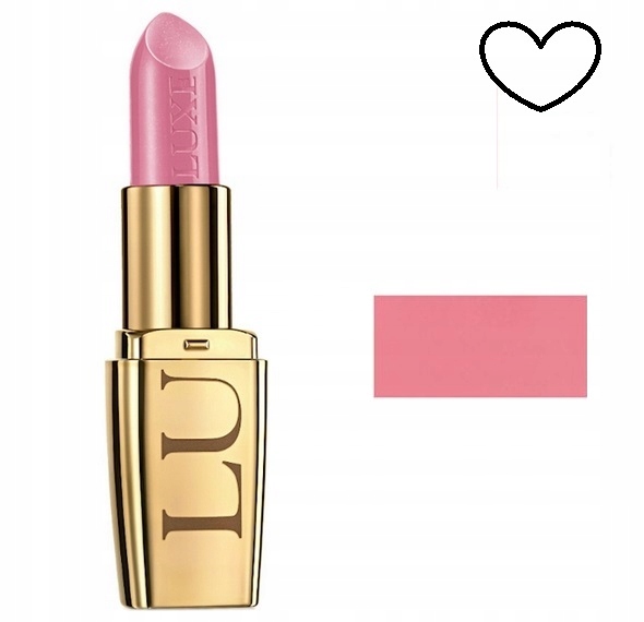 Szminka Kremowa Z Jedwabiem Luxe Pink Satin Nawilża SPF15