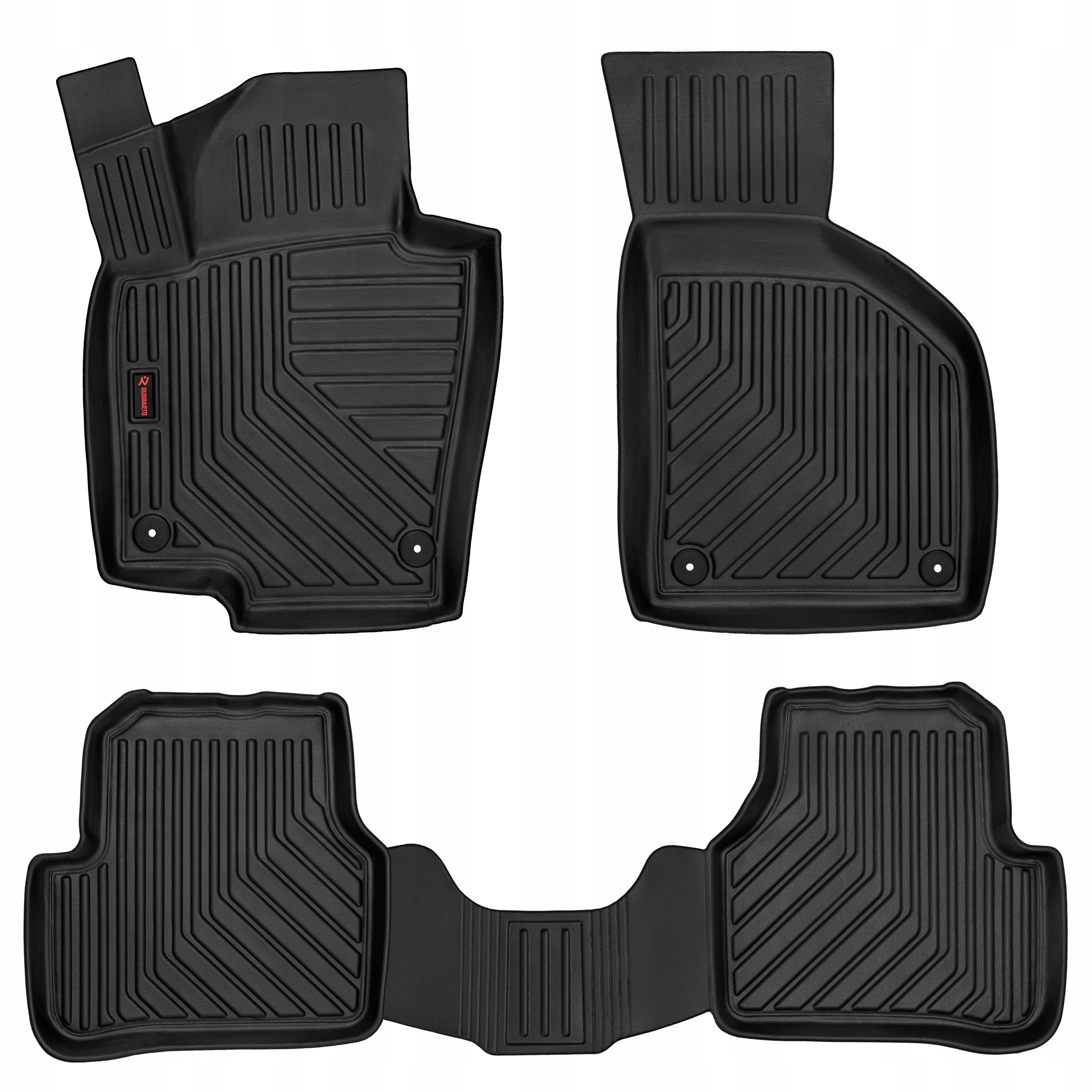 3D gumové autokoberce pre: Volkswagen Passat B6 sedan, kombi