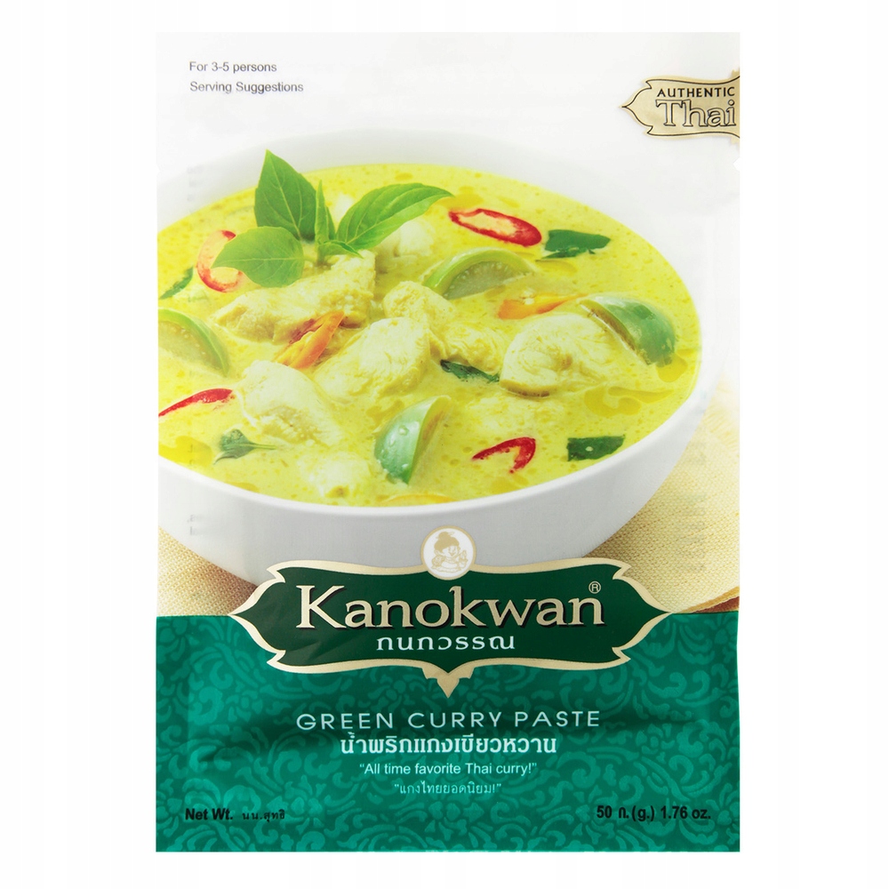 

Kanokwan Pasta Curry Zielona 50G