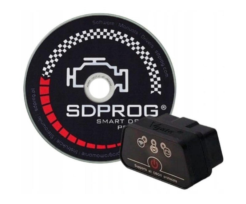 VGATE ICAR2 BT4. 0 ELM327 OBD2 + SDPROG Android iOS