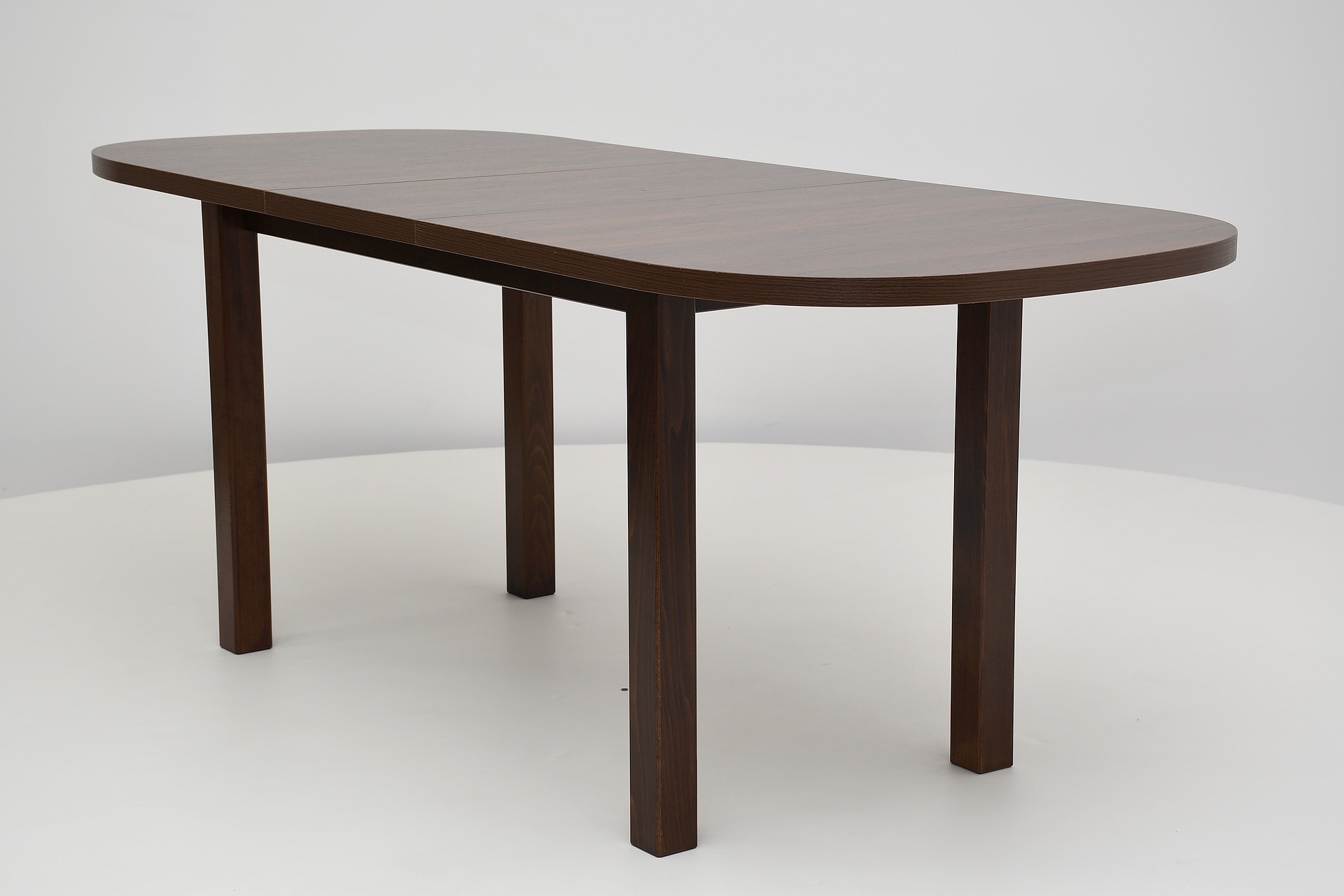 8 krzeseł + rozkładany stoł, komplet stoły krzesła, owalny stół orzech Kolor korpusu stołu orzech