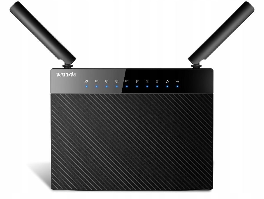 Inteligentní dvoupásmový WiFi router Tenda AC1200 s technologií AC9