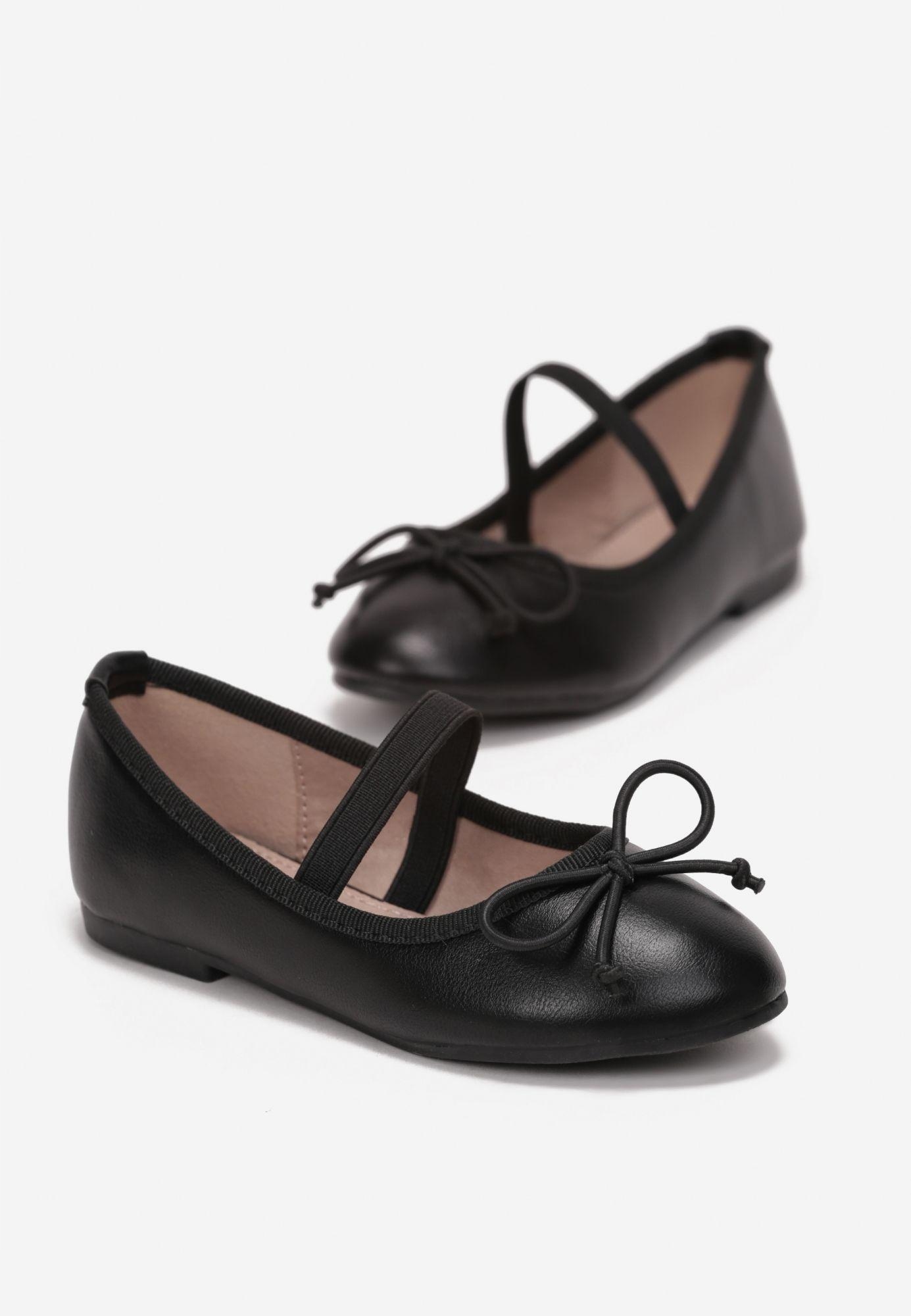 

Born2Be Czarne Balerinki 29 Ekoskóra Casual