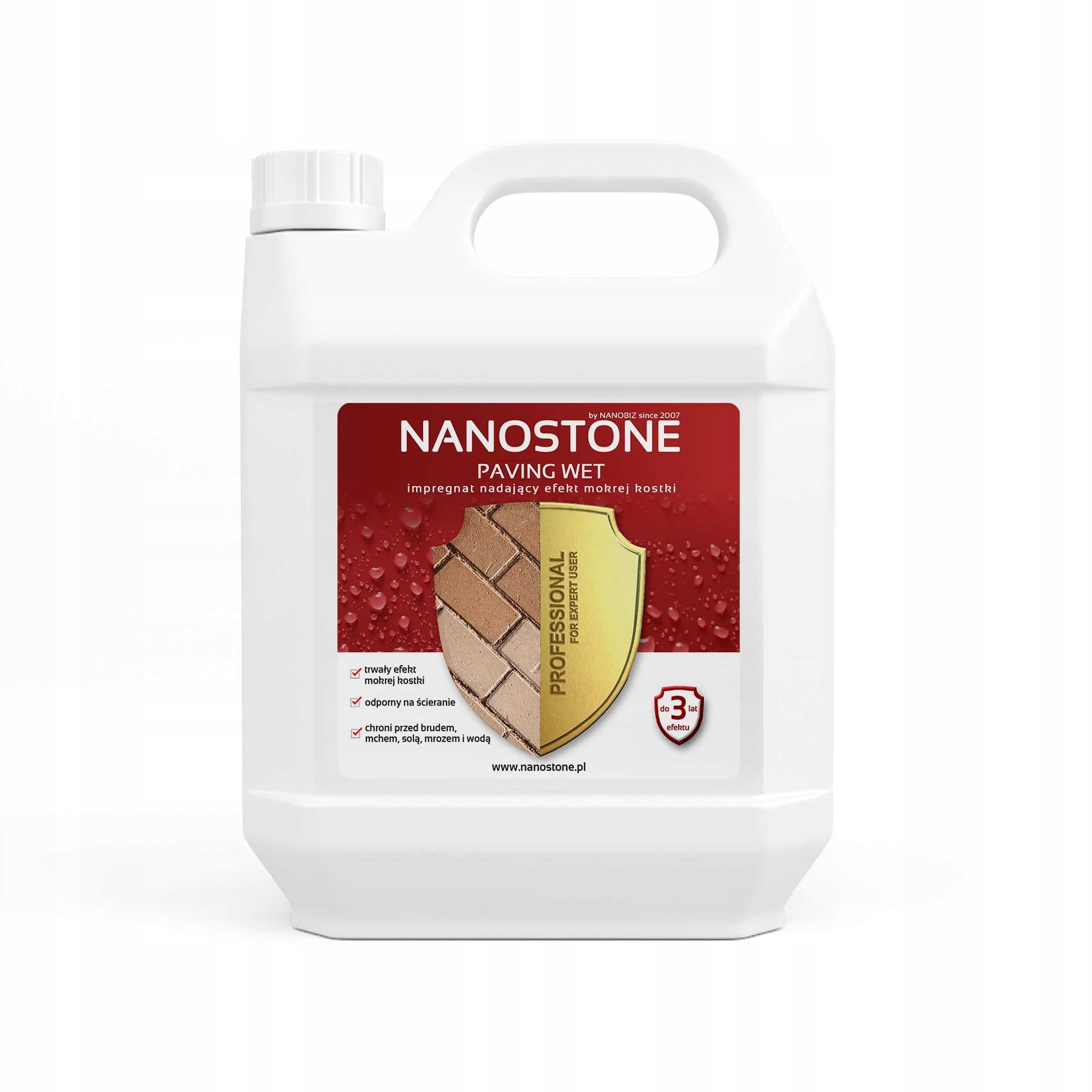 Nanostone Paving Wet impregnat do kostki brukowej „Mokry Efekt” 2L