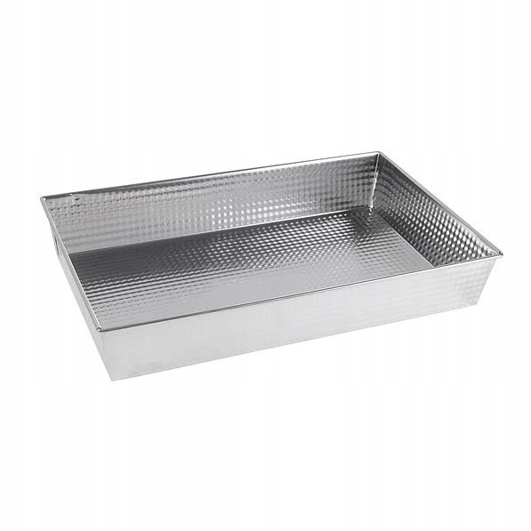 

Blacha do pieczenia Inmet 40x25x6 cm srebrna