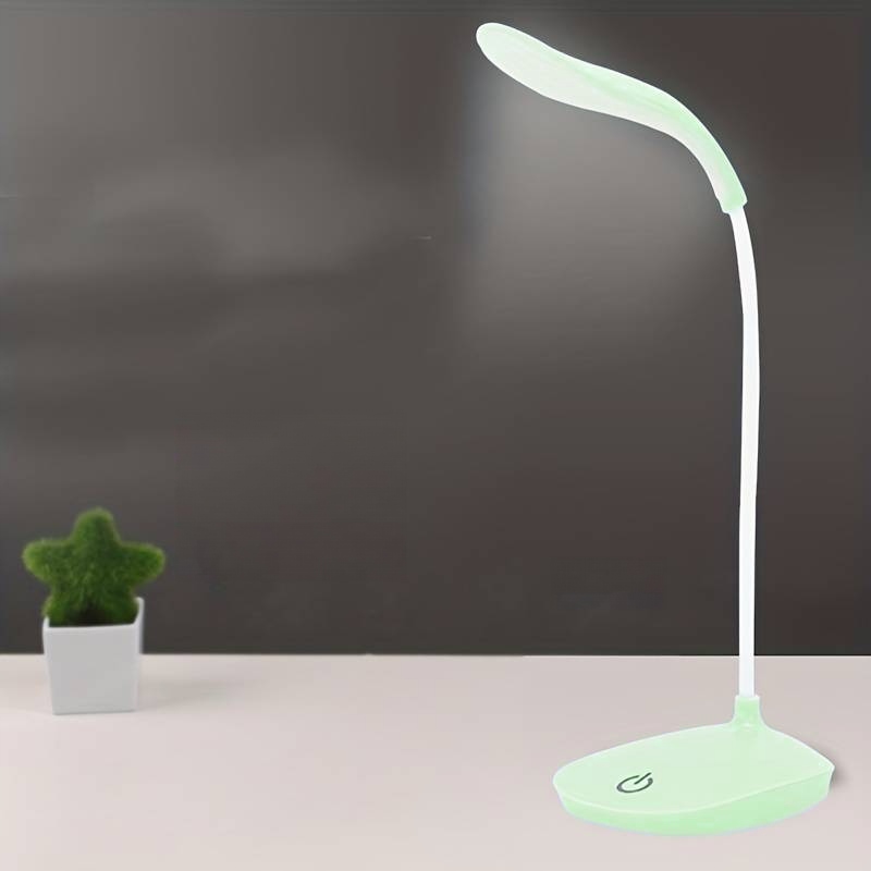 LAMPKA BIURKOWA LED NA DOTYK ZIELONA SZKOLNA USB STOJĄCA BEZPRZEWODOWA Kolekcja NOWOCZESNA