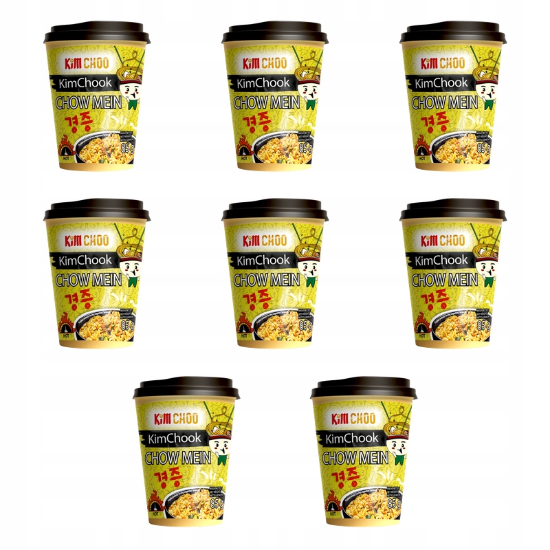 Kim Choo Chow Mein instantní kuřecí maso pikantní 85 g X8