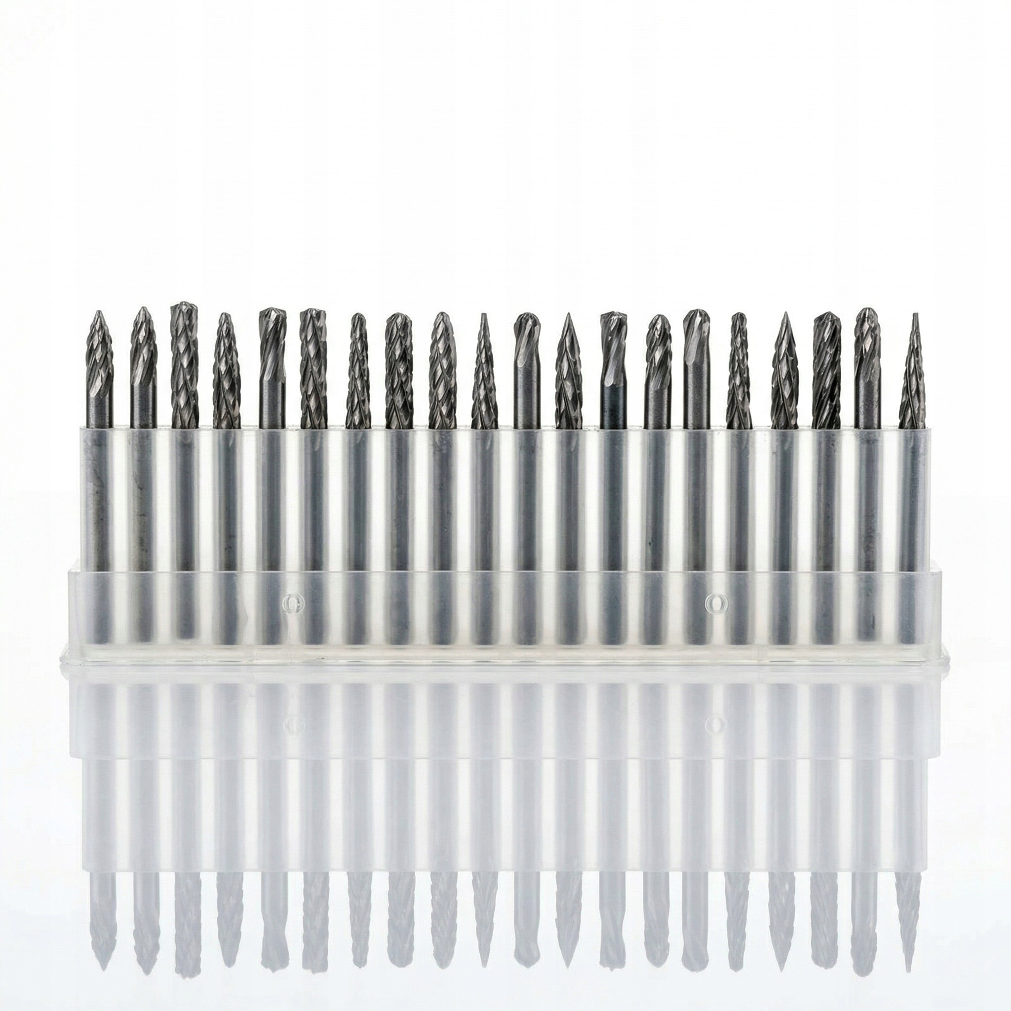 Zestaw Frezów Trzpieniowych do Metalu Węglik 20 sztuk 3mm