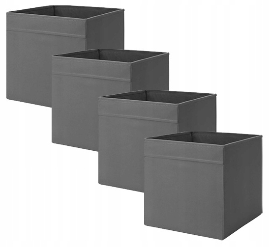 

Pudełko Ikea Drona Wkład Regał Kallax Szary 4 szt