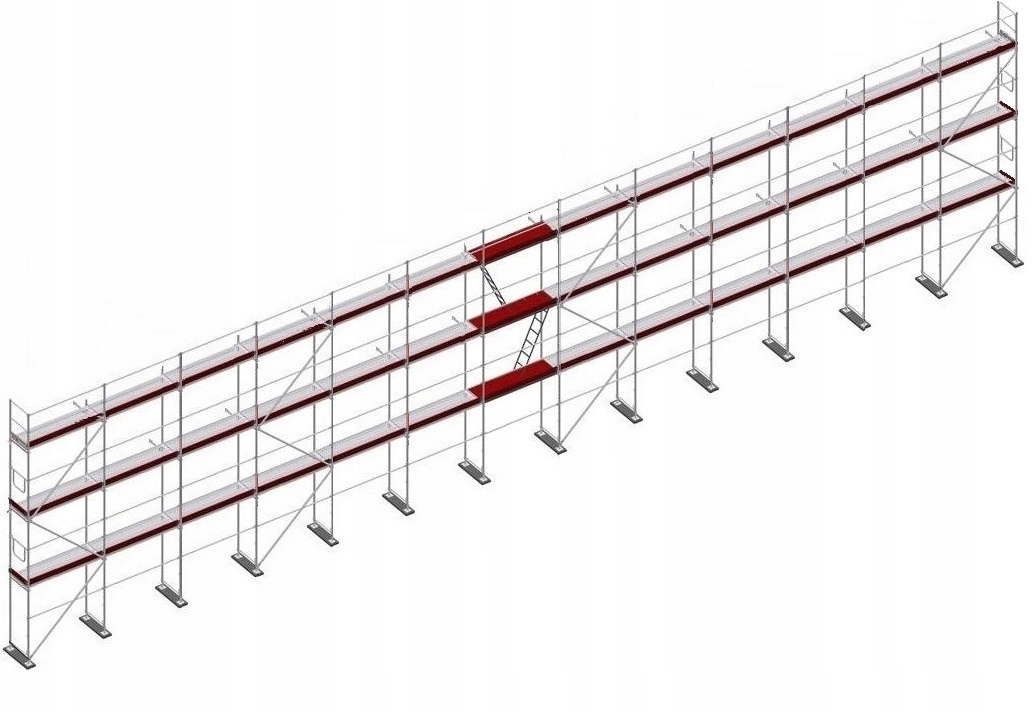 RUSZTOWANIE RUSZTOWANIA ELEWACYJNE PLETTAC 331 m²