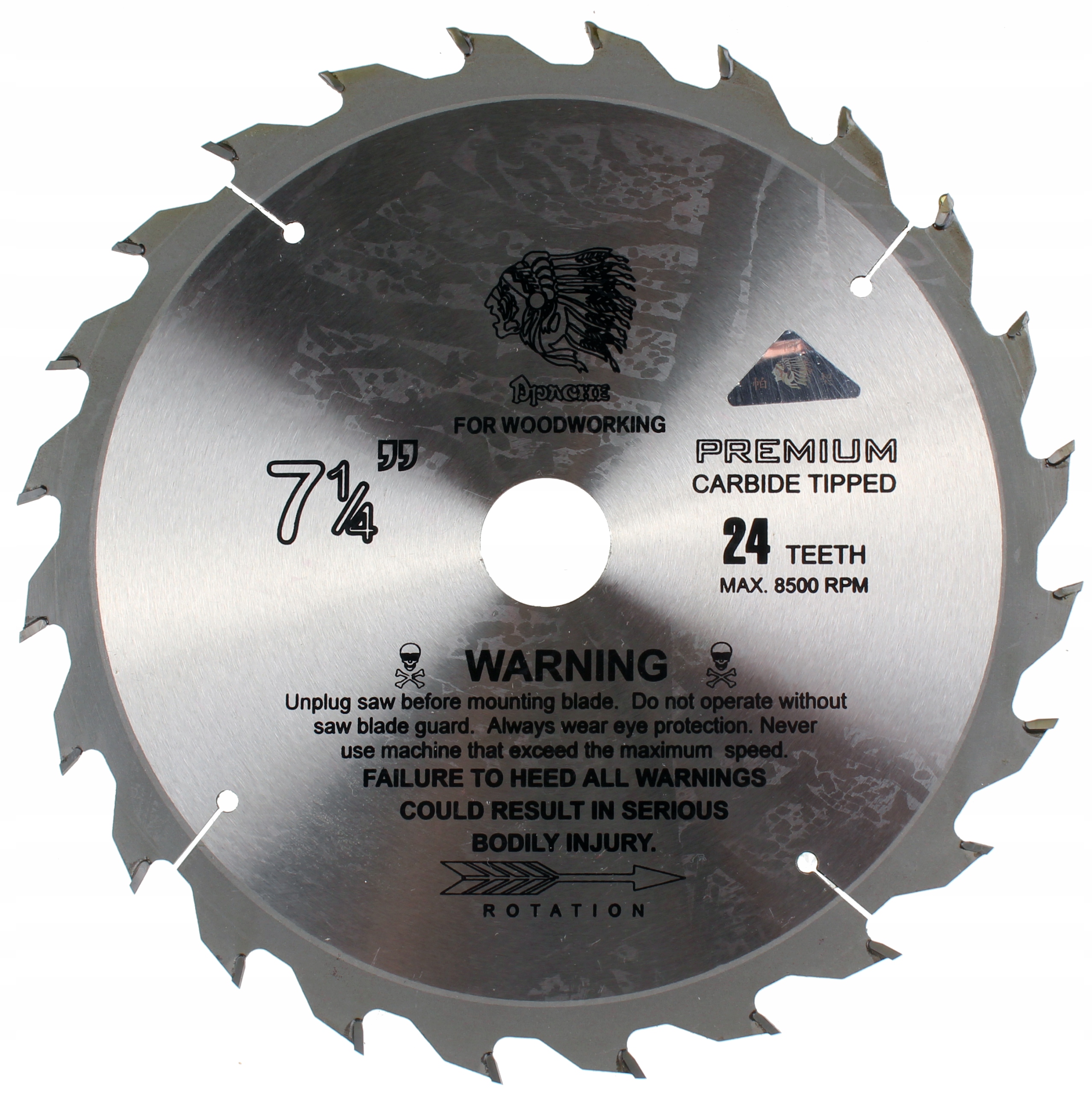 

Tarcza widiowa do drewna Apacz 185 mm 24T x 22mm