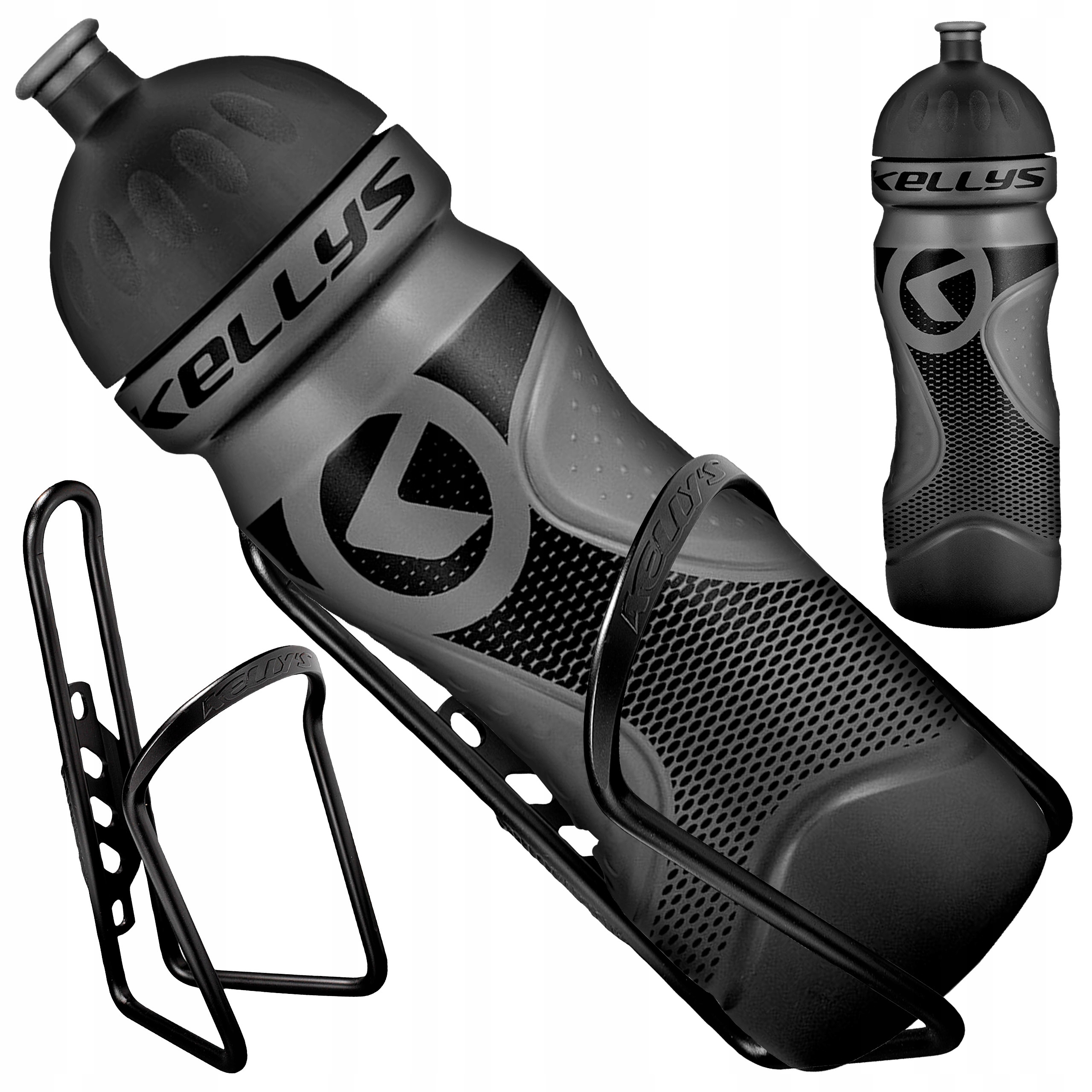 ZESTAW BIDON KELLYS SPORT 0,7L + KOSZYK KELLYS RATIO