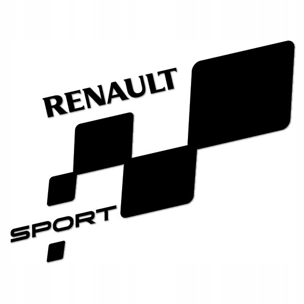 

Renault Sport 1 Naklejka tuning wlepka 15 cm