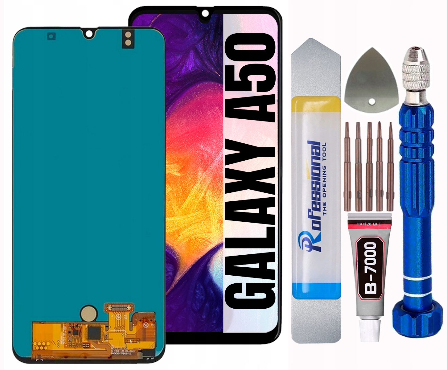 Displej Pro Samsung Galaxy A50 2019 A505 Oled LCD Displej