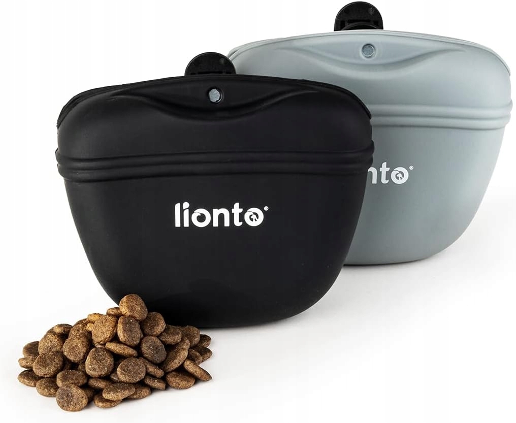 Levně Silikonové Sáčky Na Pamlsky Pro Psa, Sada 2 Ks Tréninkových Sáčků S Klipem